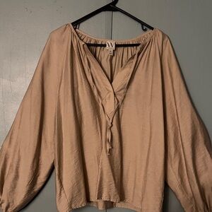 Worthington Light Brown Blouse